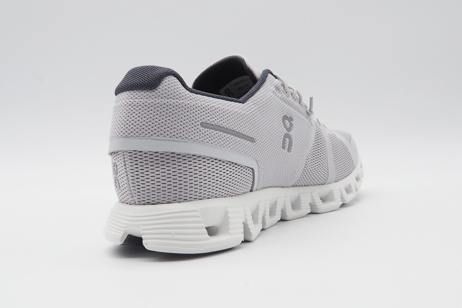 Herren Sneaker "Cloud 5" aus Mesh in Glacier & White Herren Sneaker On 