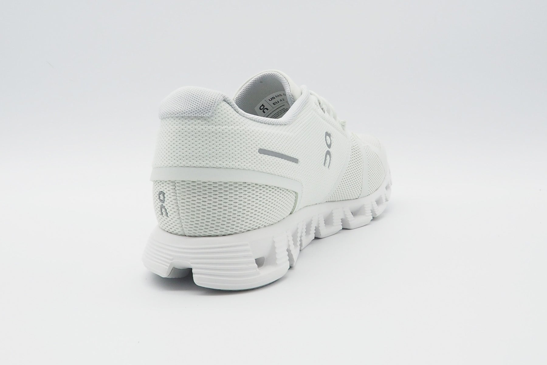 Herren Sneaker "Cloud 5" aus Mesh in Ice & White Herren Sneaker On 