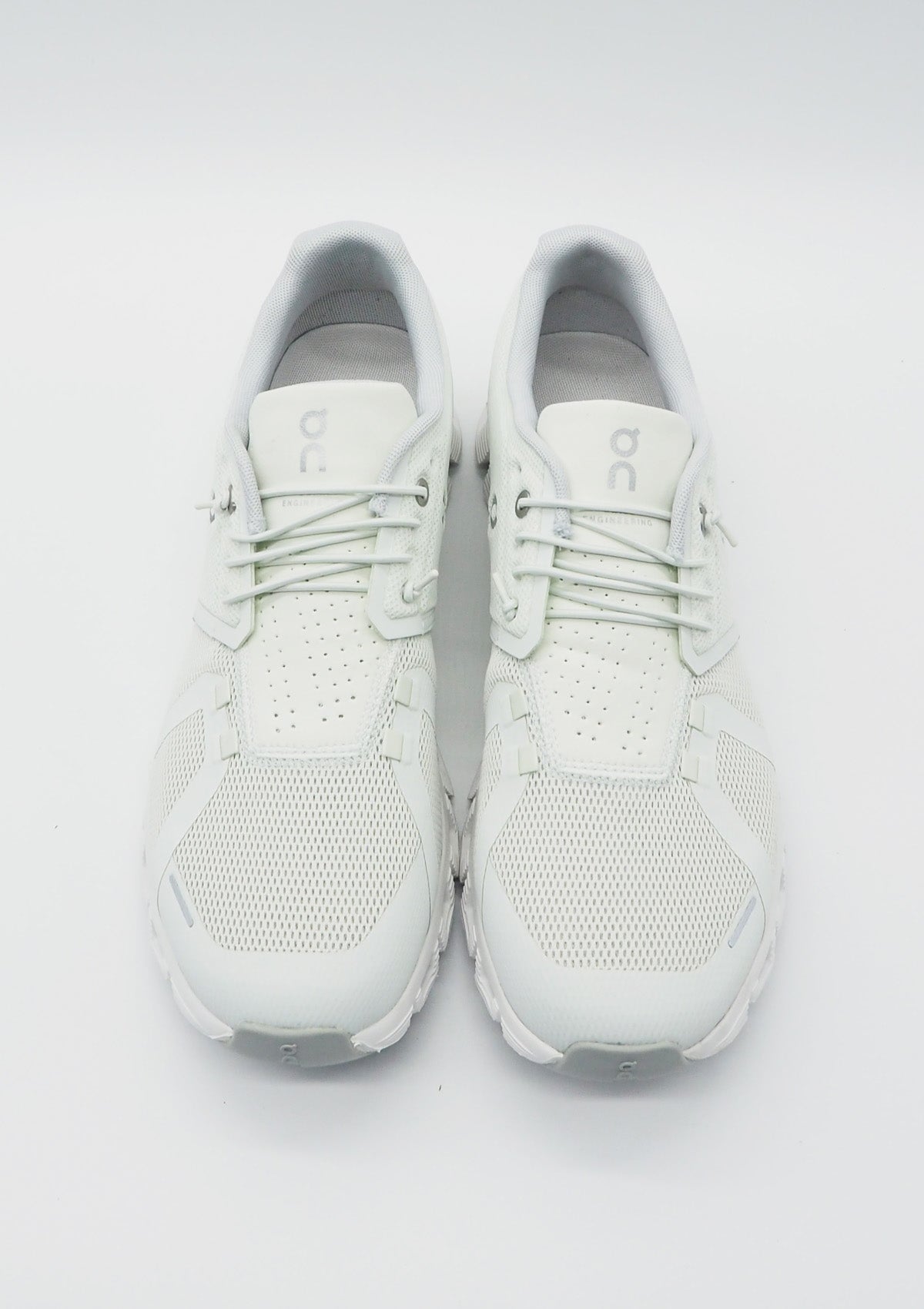 Herren Sneaker "Cloud 5" aus Mesh in Ice & White Herren Sneaker On 