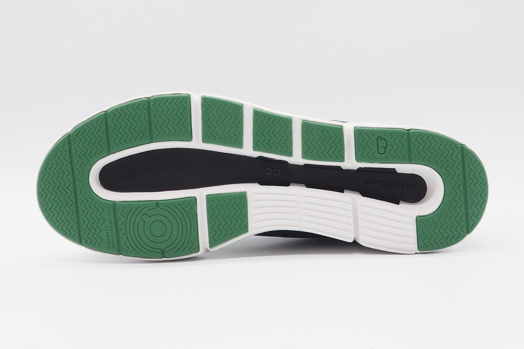 Herren Sneaker "The Roger Spin" aus Mesh in Black & Green Herren Sneaker On 