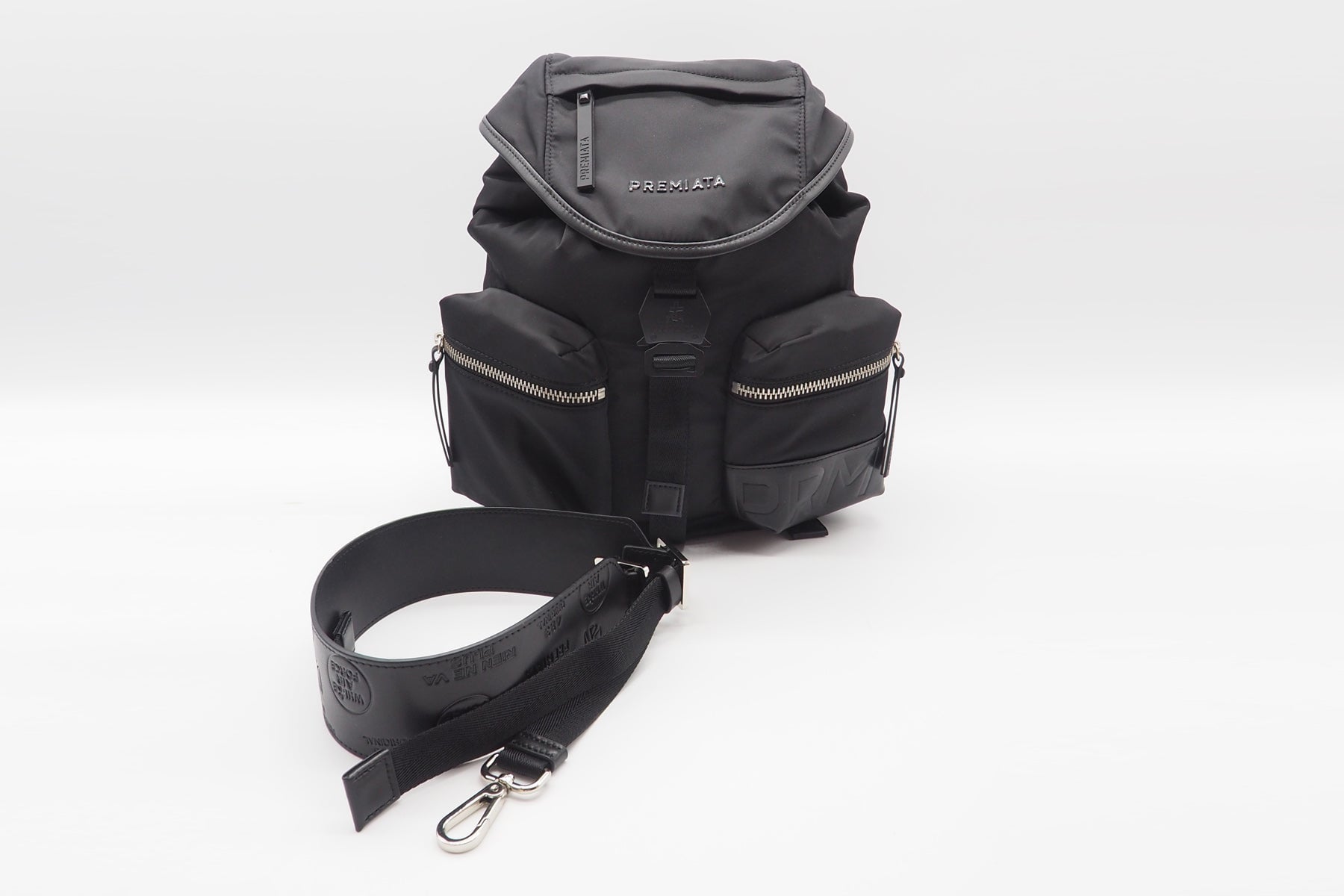 Rucksack aus Nylon in Schwarz Taschen Rucksack Premiata 